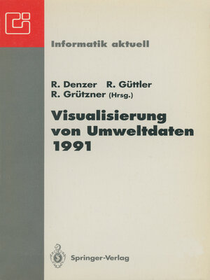 cover image of Visualisierung von Umweltdaten 1991